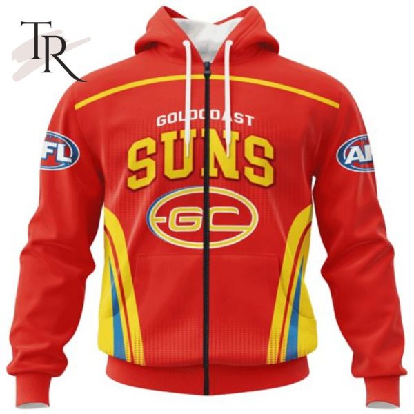 AFL Gold Coast Suns Special Sideline Design Hoodie