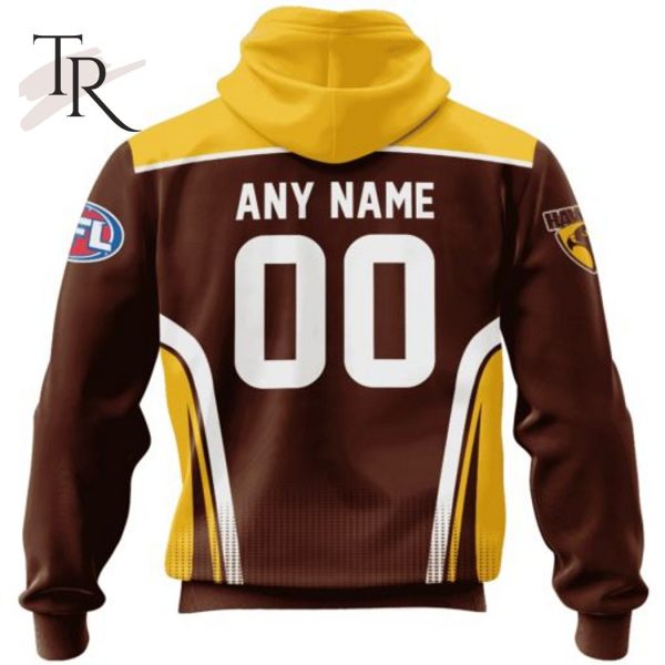 AFL Hawthorn Football Club Special Sideline Design Hoodie