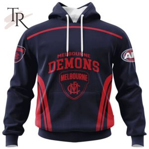 AFL Melbourne Football Club Special Sideline Design Hoodie