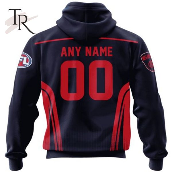 AFL Melbourne Football Club Special Sideline Design Hoodie