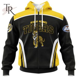 AFL Richmond Tigers Baseball Jacket Custom Name For Fans