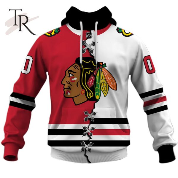 Personalized NHL Chicago Blackhawks Special Pink Fight Breast Cancer Design  Hoodie - Torunstyle