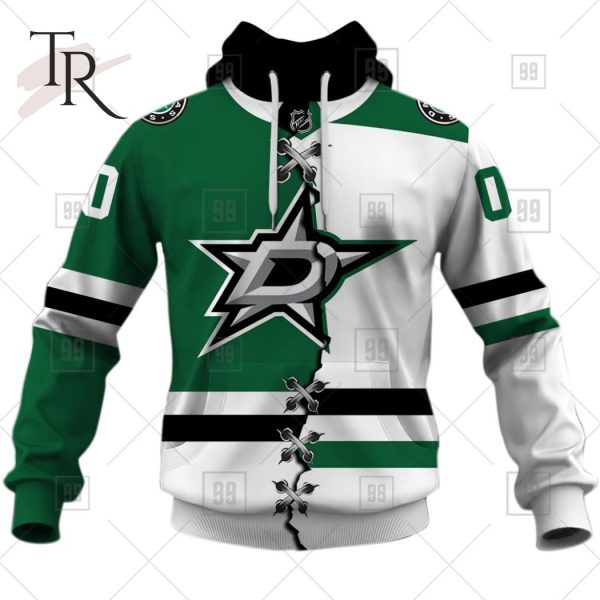 NHL Dallas Stars Reverse Retro Kits Hoodie