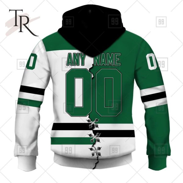 Personalized NHL Dallas Stars Mix Jersey 2023 Style Hoodie