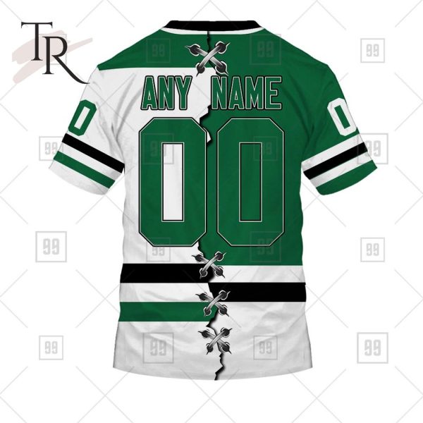 Personalized NHL Dallas Stars Mix Jersey 2023 Style Hoodie