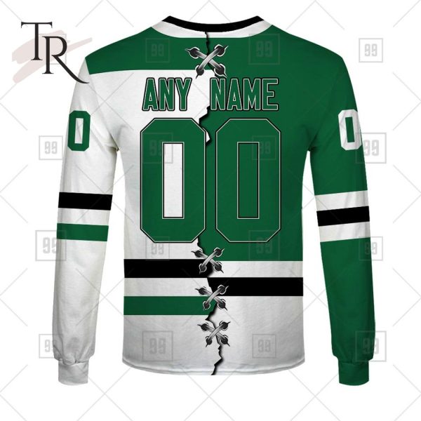 Personalized NHL Dallas Stars Mix Jersey 2023 Style Hoodie