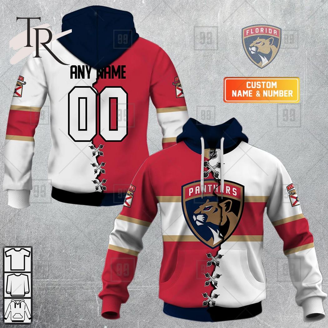 NHL Florida Panthers Specialized Hockey Jersey In Classic Style With  Paisley! Pink Breast Cancer - Torunstyle