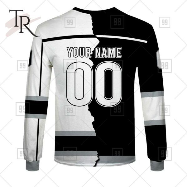 Personalized NHL Los Angeles Kings Mix Jersey 2023 Style Hoodie