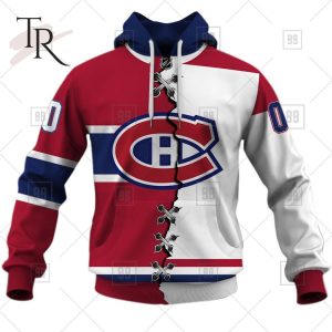 Personalized NHL Montreal Canadiens Mix Jersey 2023 Style Hoodie