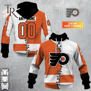 Personalized NHL Philadelphia Flyers Mix Jersey 2023 Style Hoodie