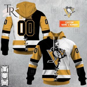 Personalized NHL Pittsburgh Penguins Mix Jersey 2023 Style Hoodie