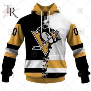 Personalized NHL Pittsburgh Penguins Mix Jersey 2023 Style Hoodie