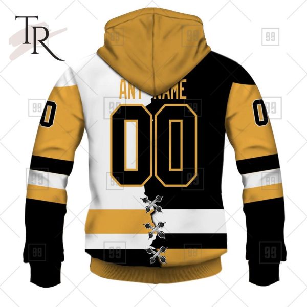 Personalized NHL Pittsburgh Penguins Mix Jersey 2023 Style Hoodie