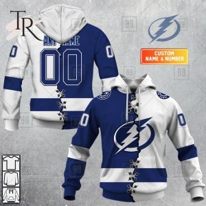 Personalized NHL Tampa Bay Lightning Mix Jersey 2023 Style Hoodie