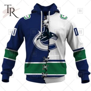 Personalized NHL Vancouver Canucks Mix Jersey 2023 Style Hoodie