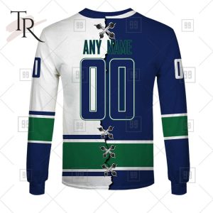 Personalized NHL Vancouver Canucks Mix Jersey 2023 Style Hoodie