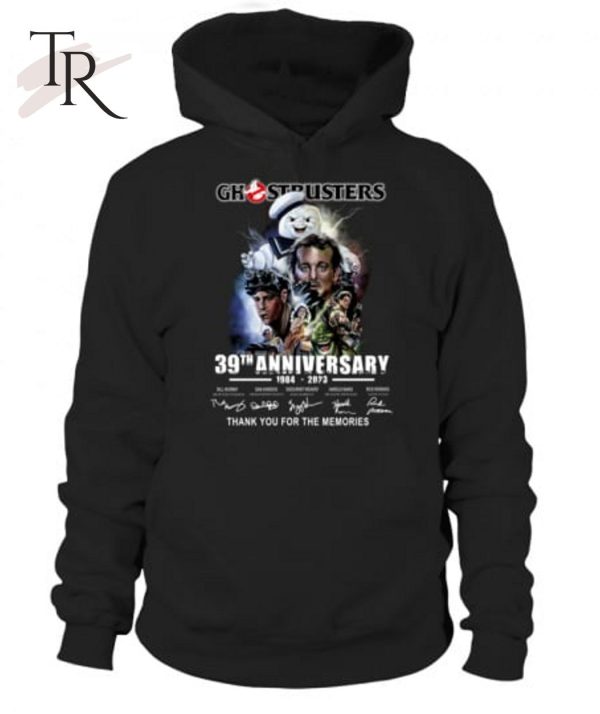 Ghostbusters 39th Anniversary 1984 – 2023 Thank You For The Memories T-Shirt