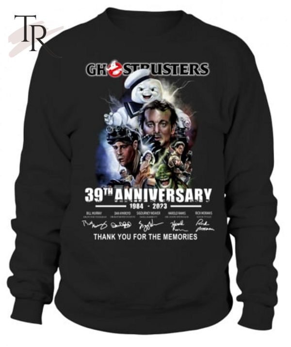 Ghostbusters 39th Anniversary 1984 – 2023 Thank You For The Memories T-Shirt