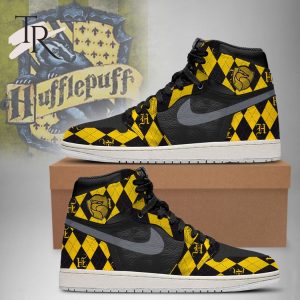 Harry Potter Hufflepuff Air Jordan 1, High Top Sneakers