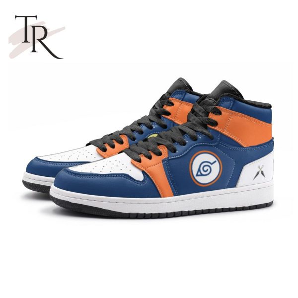 Hidden Leaf Naruto Air Jordan 1, High Top Sneaker