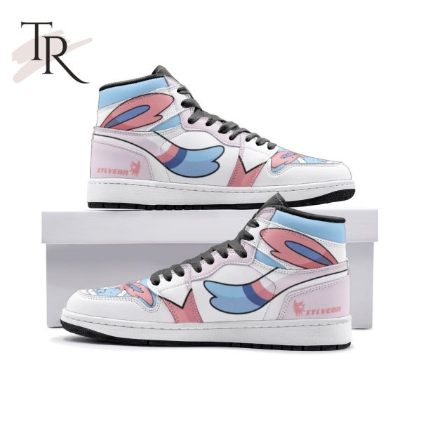 Sylveon Pokemon Air Jordan 1, High Top Sneaker