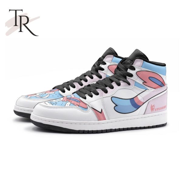 Sylveon Pokemon Air Jordan 1, High Top Sneaker