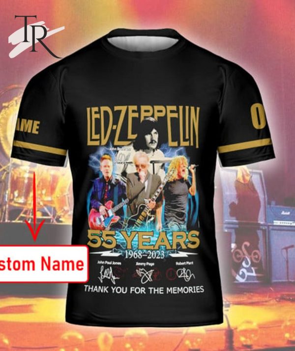 Limited Edition Led Zeppelin Anniversary 55 Years T-Shirt