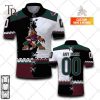 Customized NHL Boston Bruins Mix Jersey Style Polo Shirt