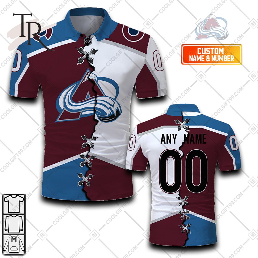 Customized NHL Dallas Stars Mix Jersey Style Polo Shirt - Torunstyle