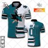 Customized NHL Seattle Kraken Mix Jersey Style Polo Shirt