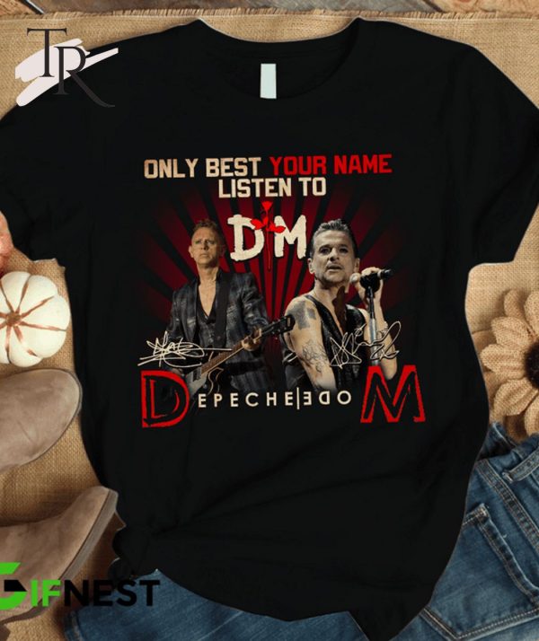 Only Best Custom Your Name Depeche Mode T-Shirt