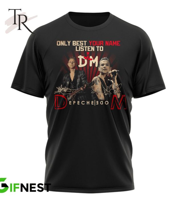 Only Best Custom Your Name Depeche Mode T-Shirt