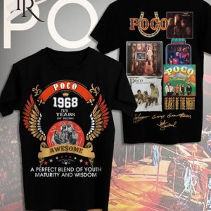 Poco 1968 – 2023 55 Years Of Being T-Shirt