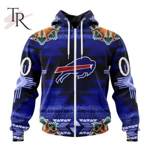 NFL Buffalo Bills Special Native Costume Design Hoodie