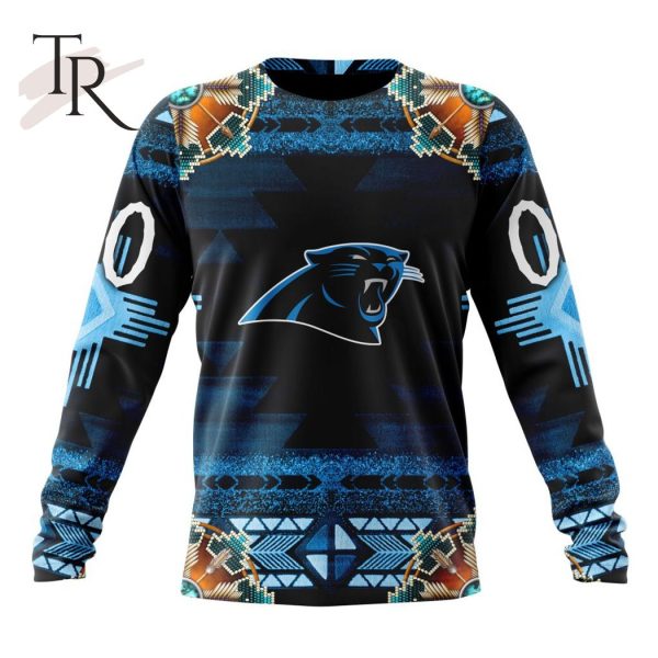 NFL Carolina Panthers Special Native Costume Design Hoodie