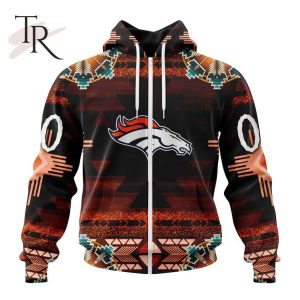 NFL Denver Broncos Special Native Costume Design Hoodie