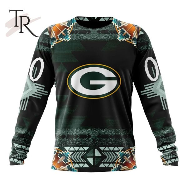 NFL Green Bay Packers Special Native Costume Design Hoodie