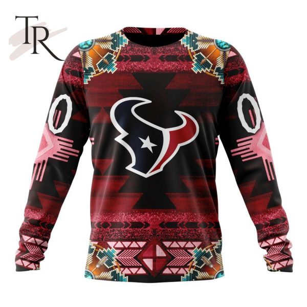 NFL Houston Texans Special Native Costume Design Hoodie