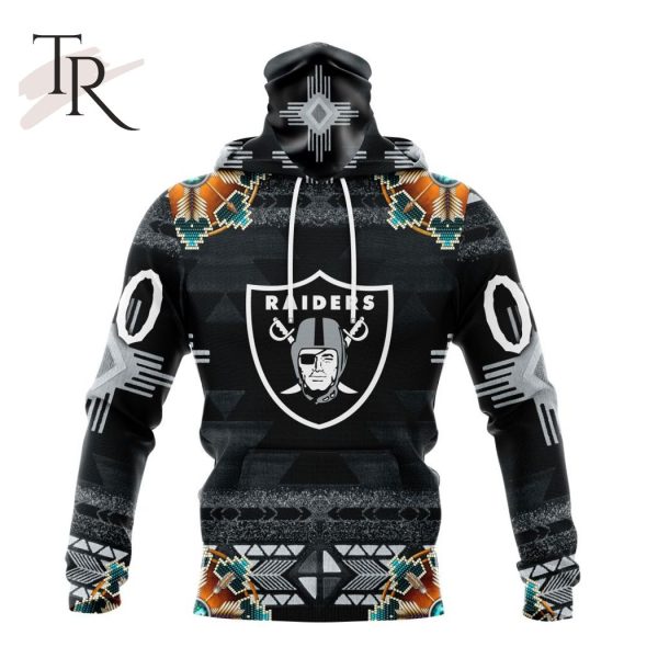 NFL Las Vegas Raiders Special Native Costume Design Hoodie