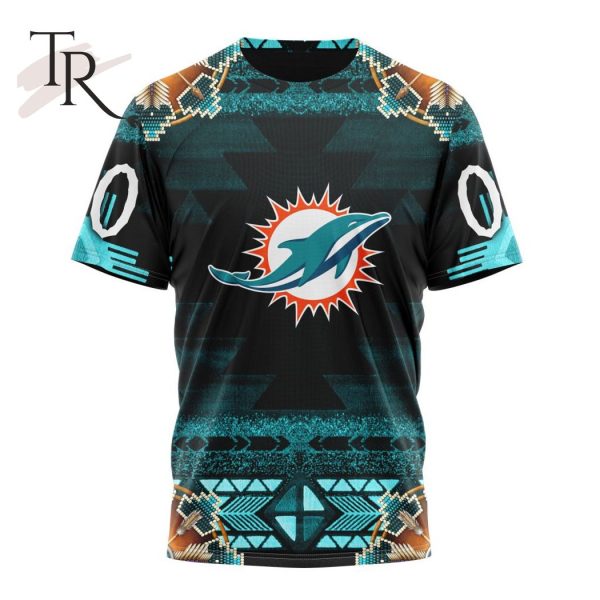 NFL Miami Dolphins Special Native Costume Design Hoodie