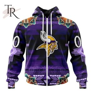 NFL Minnesota Vikings Special Native Costume Design Hoodie