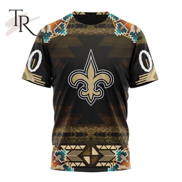 NFL New Orleans Saints Special Native Costume Design Hoodie