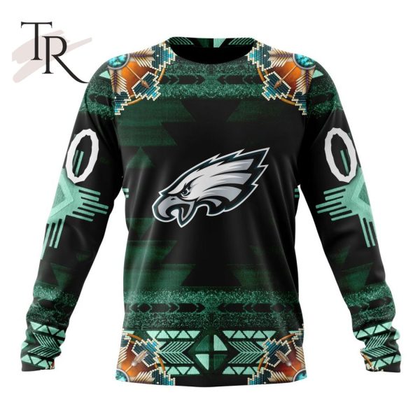 NFL Philadelphia Eagles Special Native Costume Design Hoodie