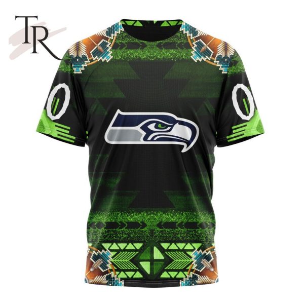 NFL Seattle Seahawks Special Native Costume Design Hoodie