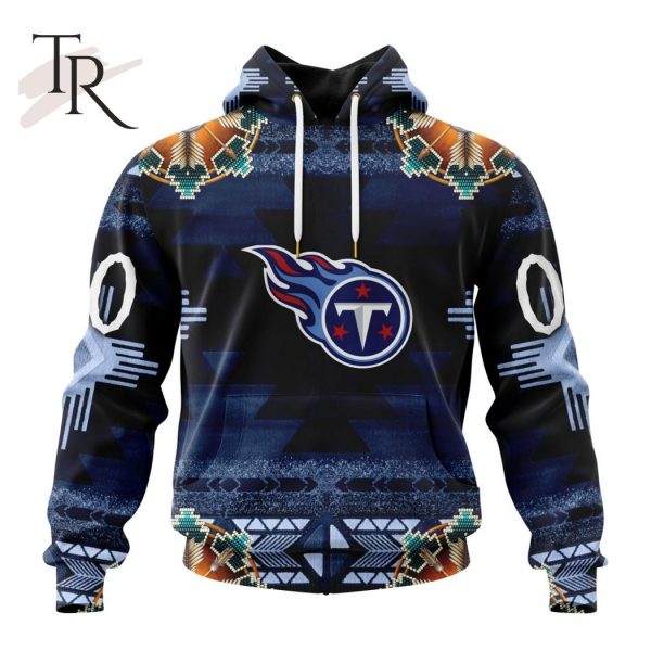 NFL Tennessee Titans Special Native Costume Design Hoodie