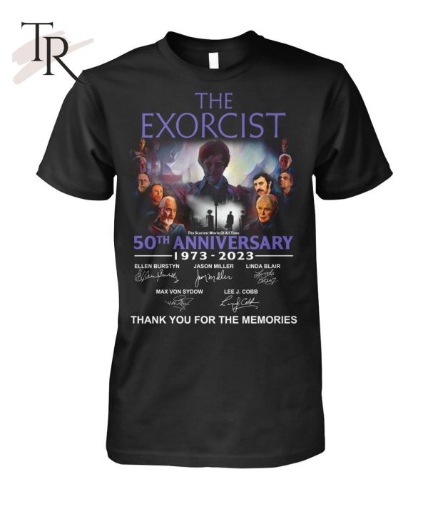 The Exorcist 50th Anniversary 1973 – 2023 Thank You For The Memories T-Shirt