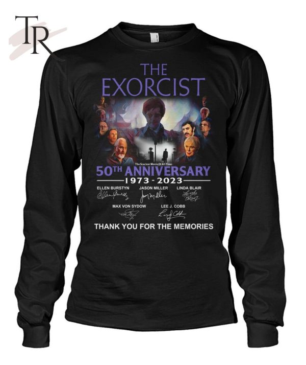 The Exorcist 50th Anniversary 1973 – 2023 Thank You For The Memories T-Shirt