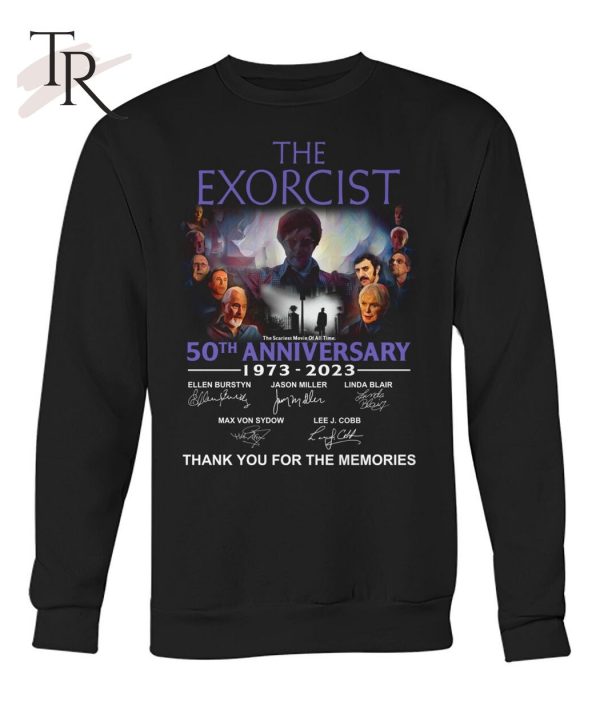 The Exorcist 50th Anniversary 1973 – 2023 Thank You For The Memories T-Shirt