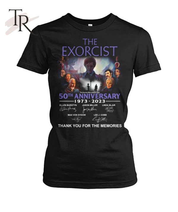 The Exorcist 50th Anniversary 1973 – 2023 Thank You For The Memories T-Shirt