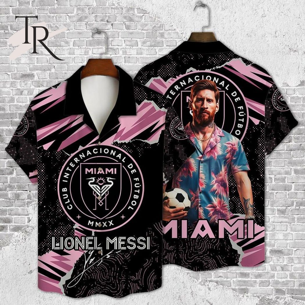 Shirts & Tops, Lionel Messi Inter Miami Jersey Black Kids Soccer Kit
